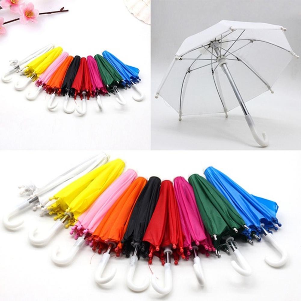 Photography Umbrella - Mini Colorful Umbrellas Doll's Toys Girls