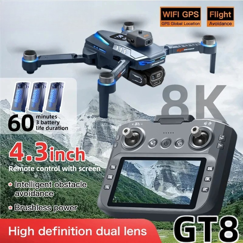 Photographic Memory - Original GT8 Drone 8K Professional Dual