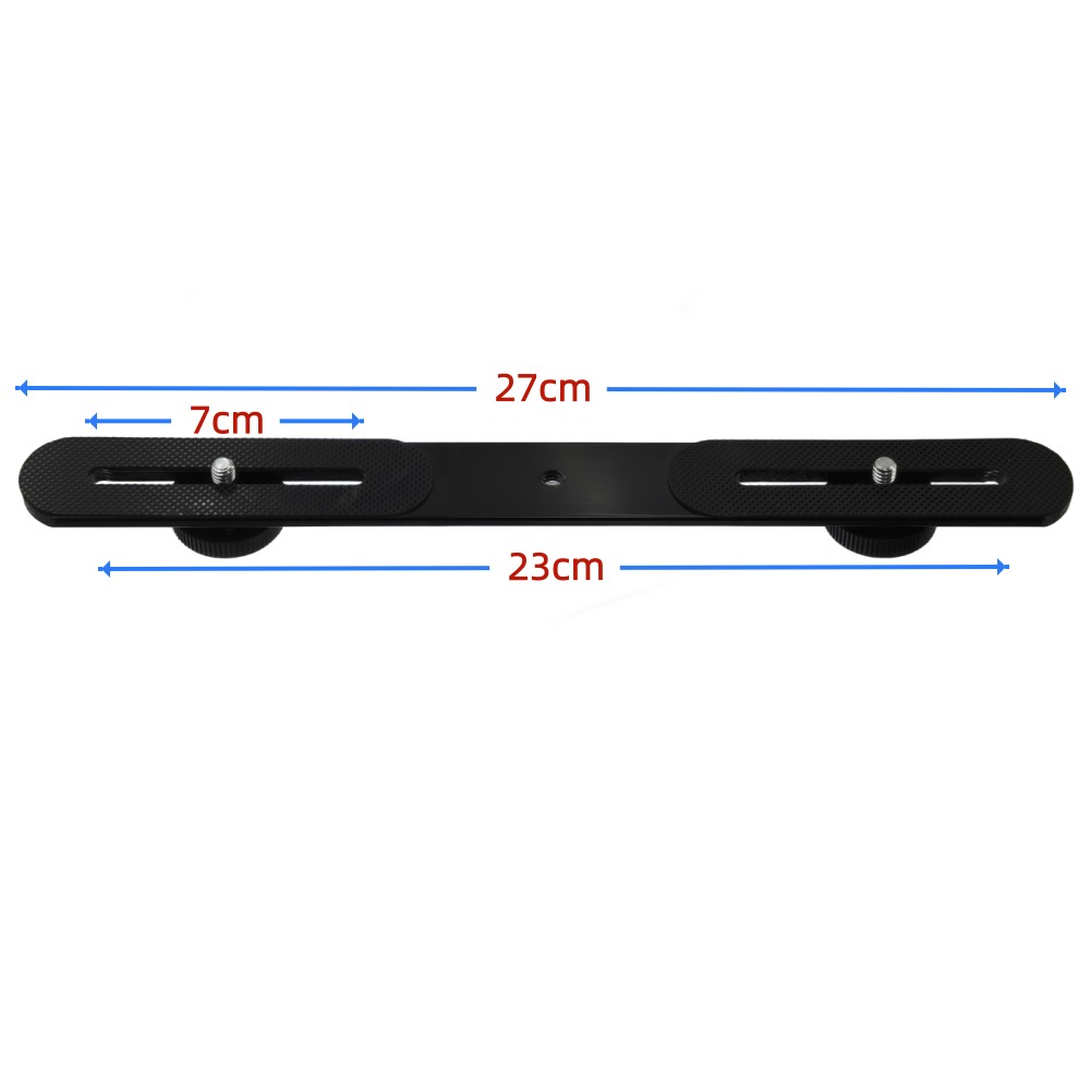 Dual Flash Bracket 1/4'' Screw - Photography Basics 评论和价格