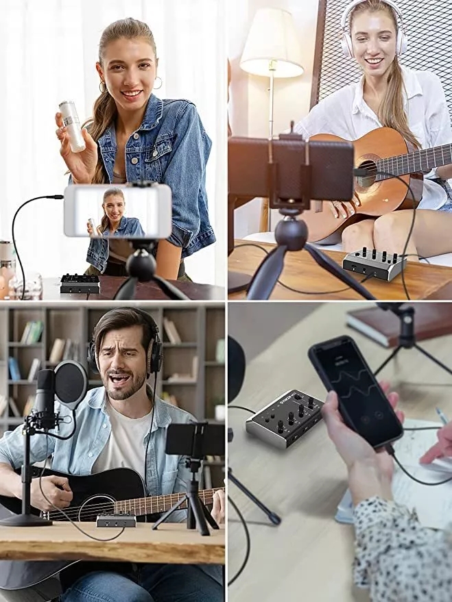 Synco MC3 Lite Audio Mixer 4 C - Photography Videos Free 评论和价格