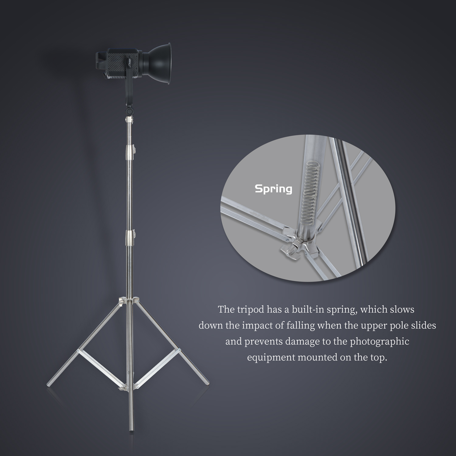 SH 2.8M Stainless Steel Light  - Photography Basics 评论和价格