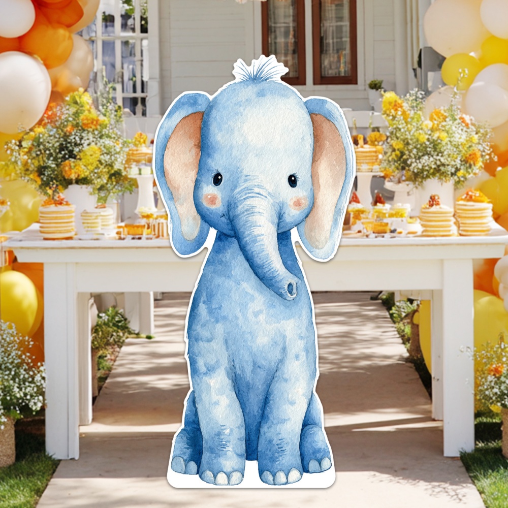 1Pc Cute Elephant Custom Photo - Photography Prompt 评论和价格