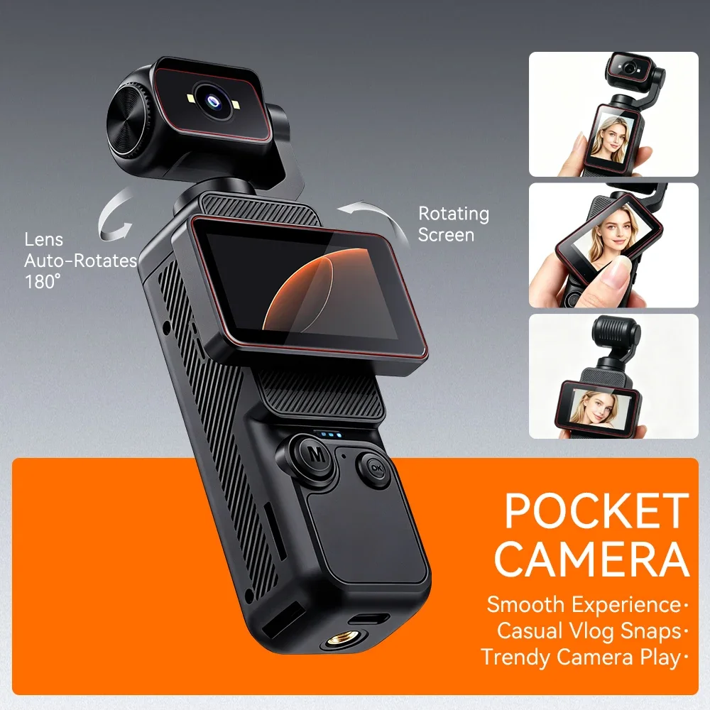 New Pocket Handheld Vlog Camer - Photographic Memory 评论和价格