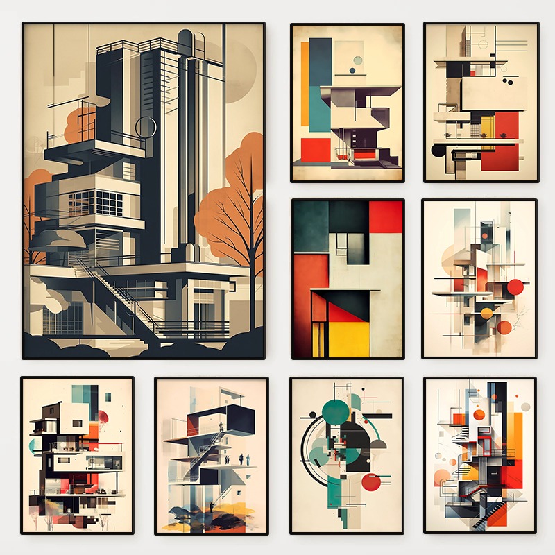 Vintage Minimalist Bauhaus Arc - Photography Geometry 评论和价格