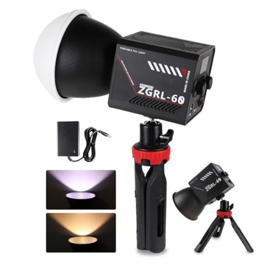 60W COB LED Video Light Handhe - Photography Videos Free 评论和价格