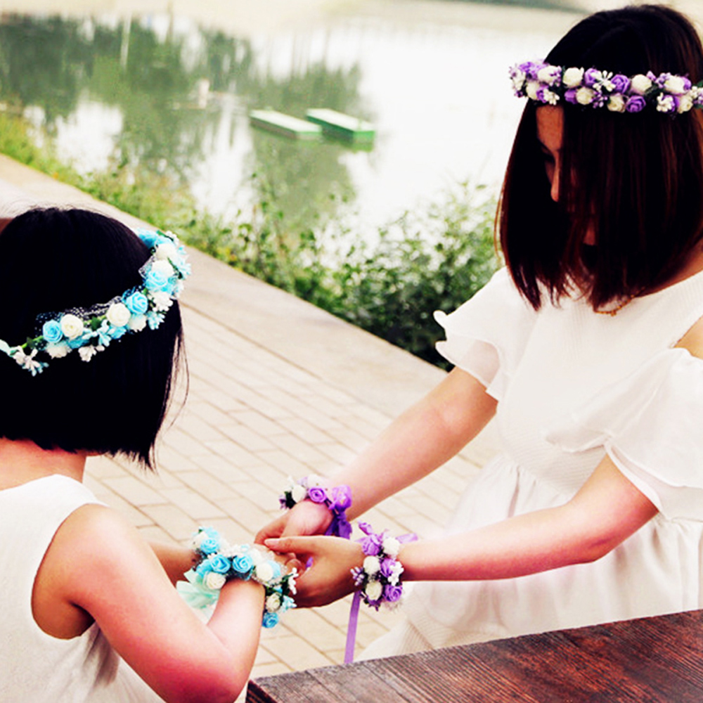 Fairy Flower Hair Crown Colorf - Photography Cheat Sheet 评论和价格