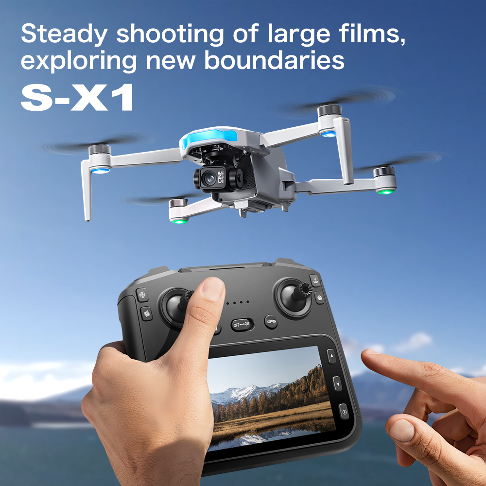 Original S-X1 GPS Drone 8KHD p - Photographic Memory 评论和价格