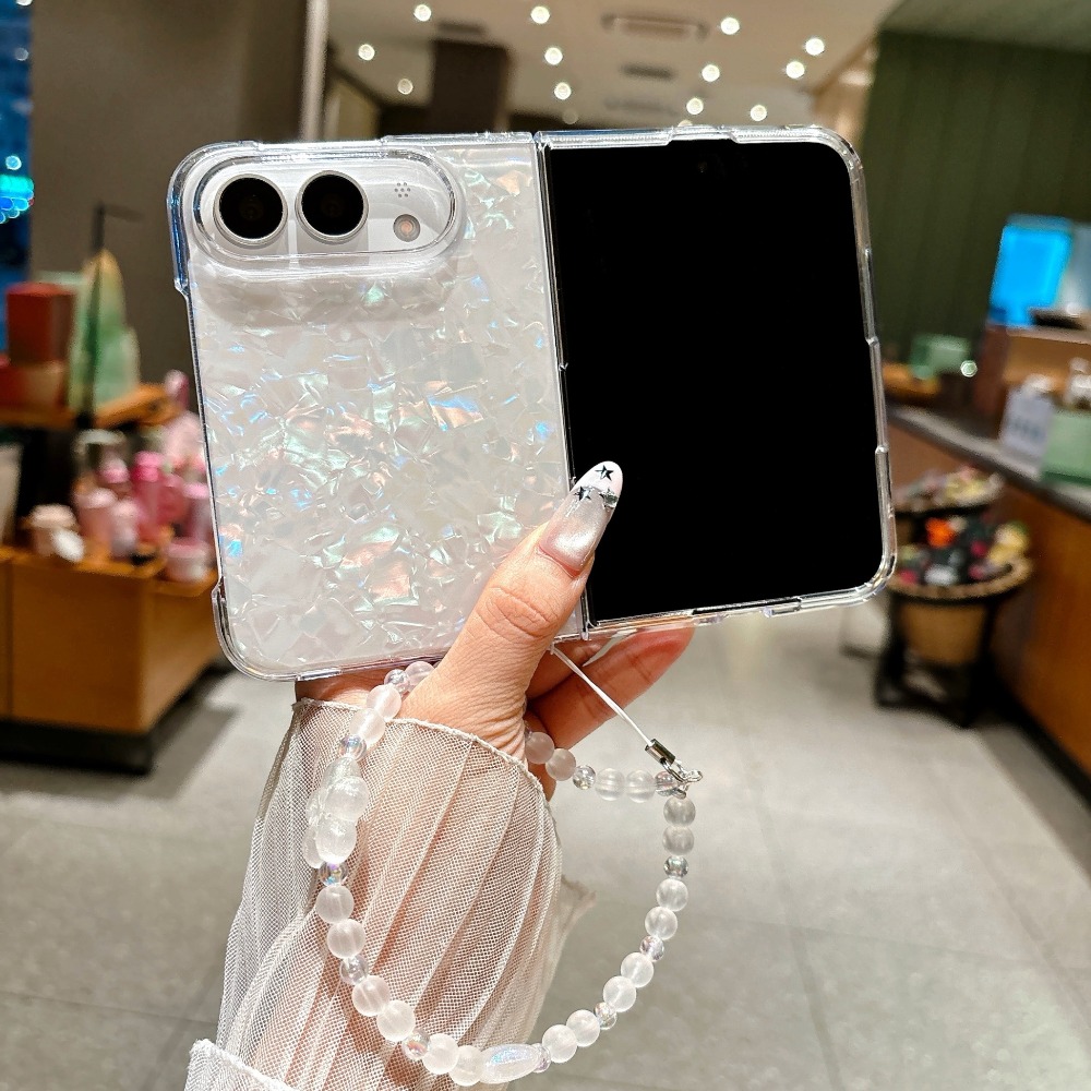 Iridescent Shell‑Pattern Hard  - Camera Wrist Strap 评论和价格