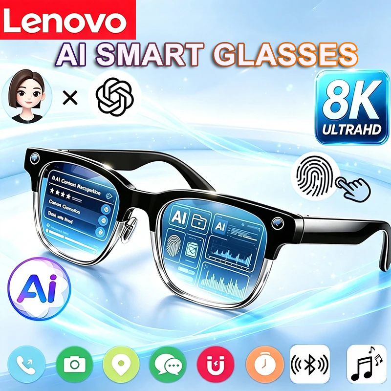 Lenovo 8K HD AI Smart Glasses  - Photography Japanese 评论和价格