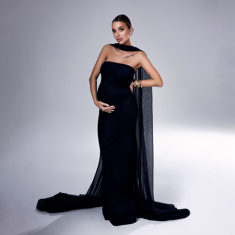 Black Shawl Maternity Photogra - Photography Club 评论和价格