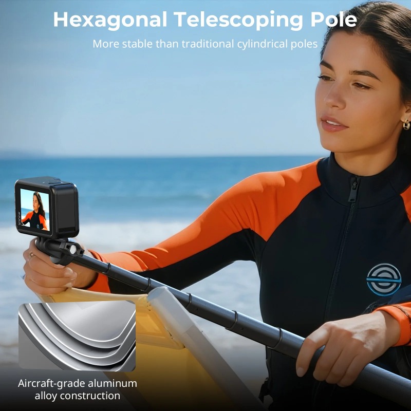 SmallRig Selfie Stick for Acti - Camera Wrist Strap 评论和价格
