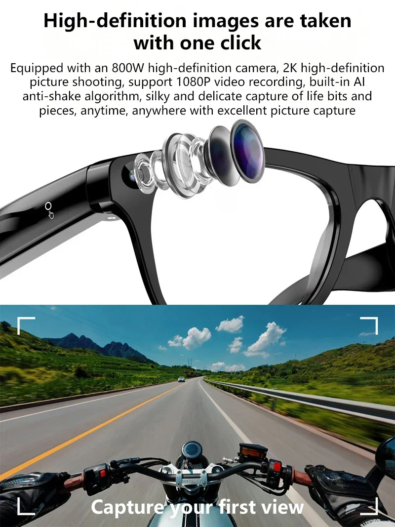 Lenovo New Smart AI Glasses 16 - Photography Japanese 评论和价格