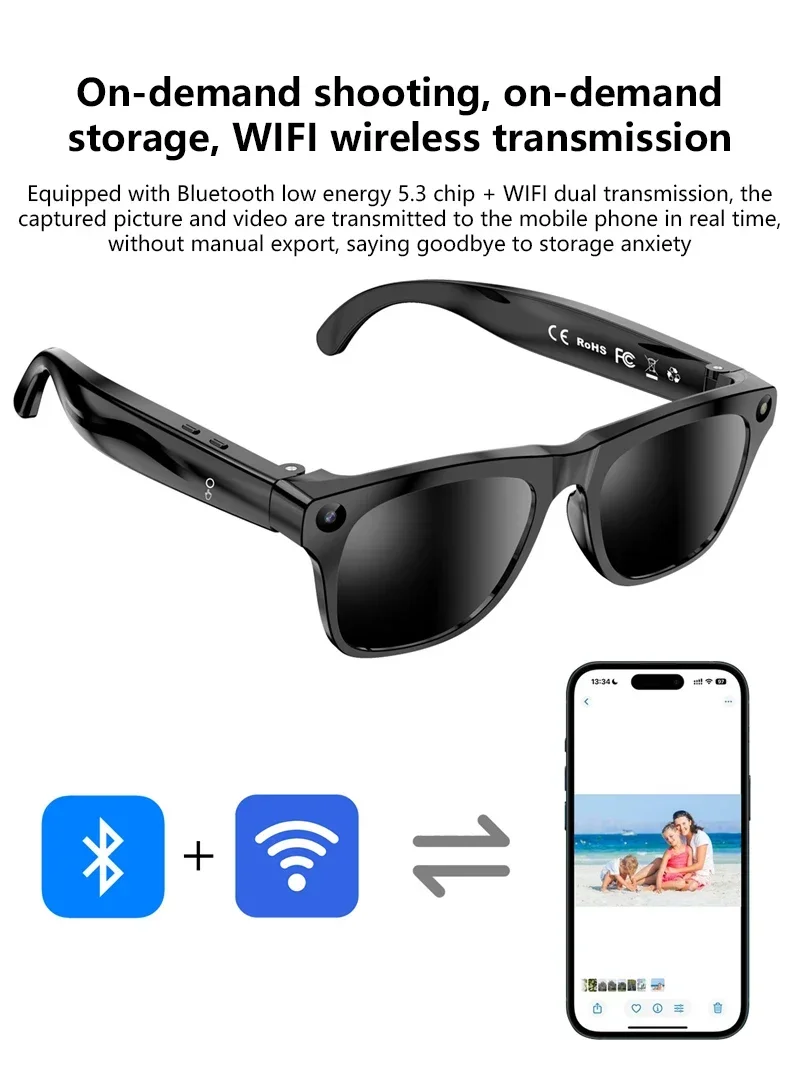 Lenovo New Smart AI Glasses 16 - Photography Japanese 评论和价格