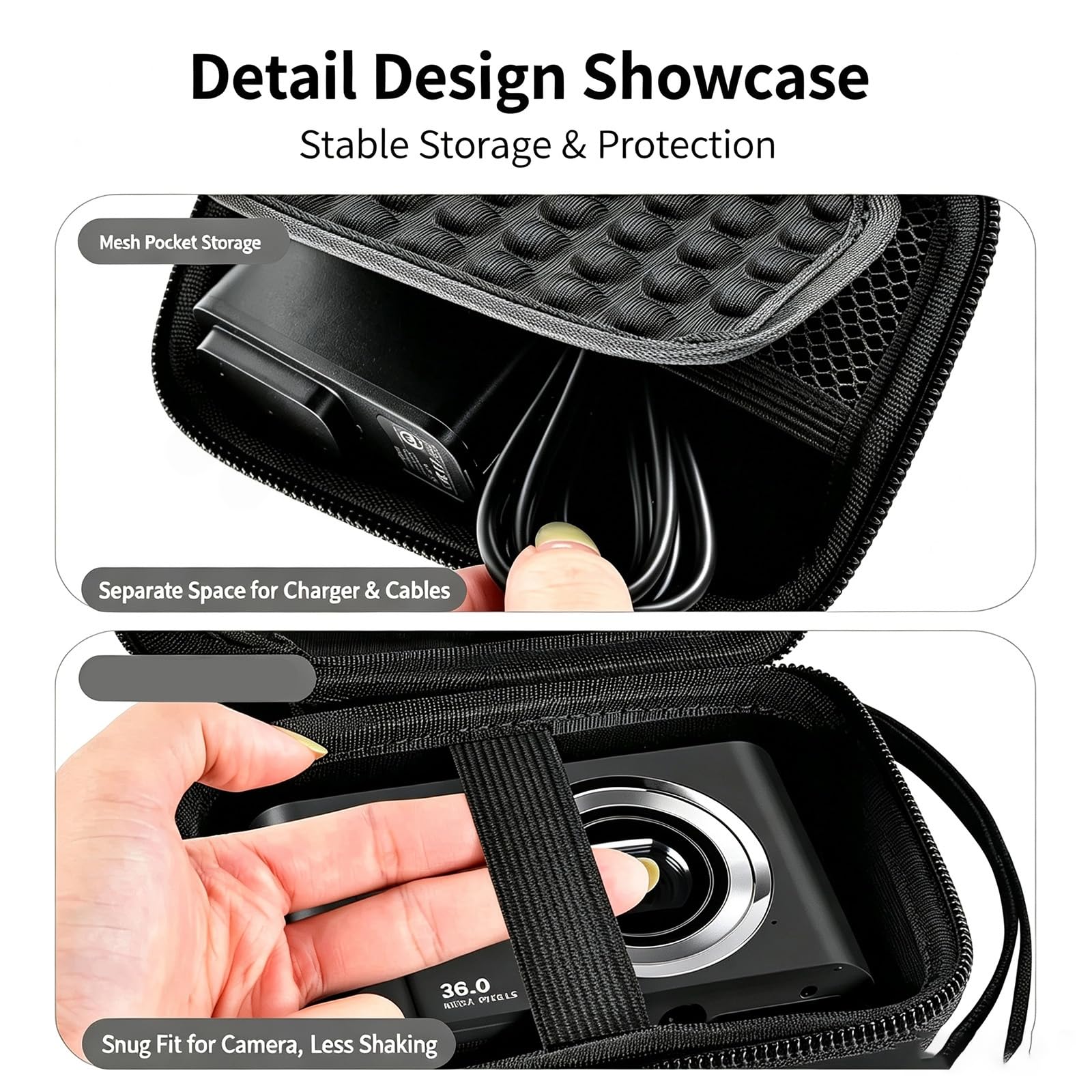 CCD Digital Camera Case for So - Camera Wrist Strap 评论和价格
