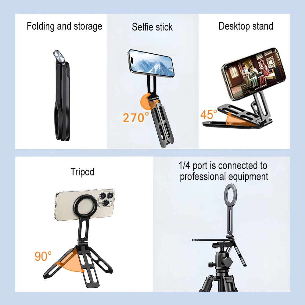 Magnetic Phone Holder Four-axi - Photography Videos Free 评论和价格
