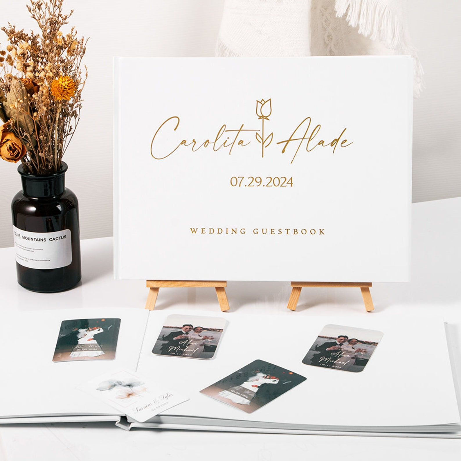 Custom Wedding Guestbook Perso - Photography Book 评论和价格