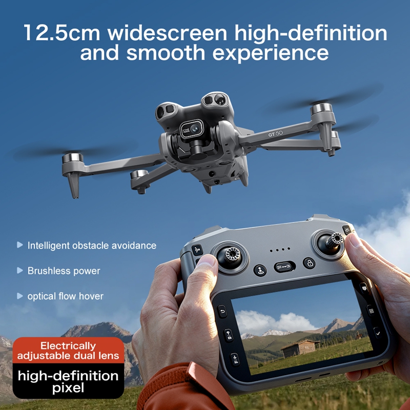 GT50 Mini Drone Dual Camera 8K - Photographic Memory 评论和价格